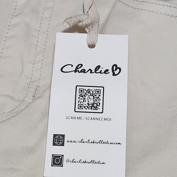 NWT Charlie B Fringe Cream Jeans Boho Western Coastal Cowgirl Country Chic 28/8 - Picture 8 of 16